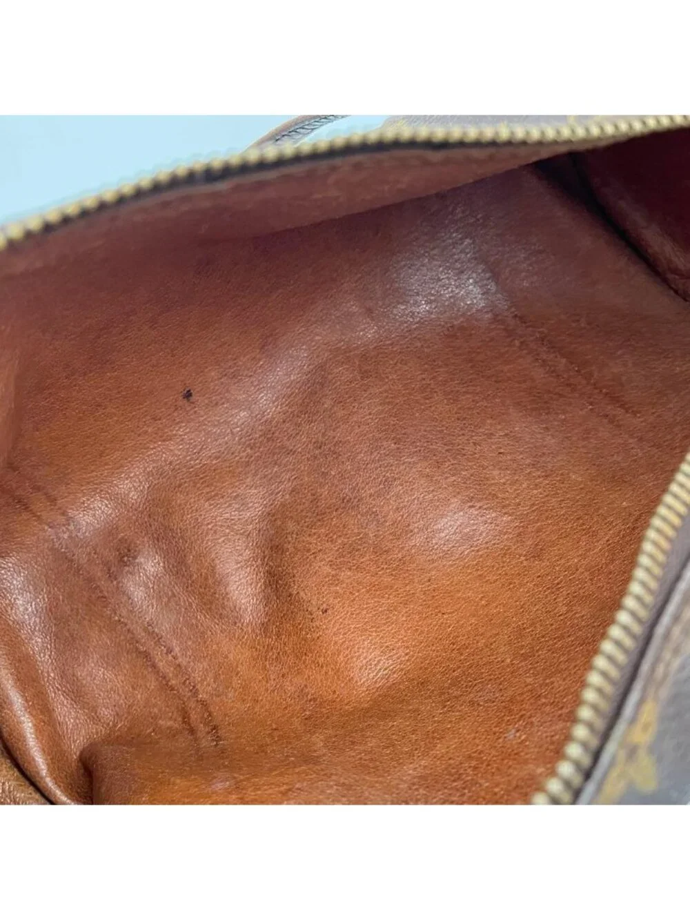 Louis Vuitton Papillon Parent and Child Pouch Monogram Boston Bag - Picture 3 of 8